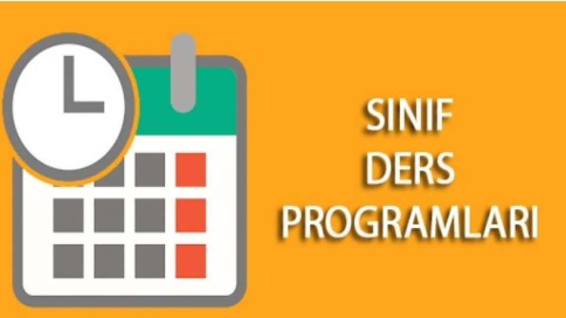 YENİ DERS PROGRAMLARIMIZ